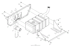 Rear Frame Section (Left Side Parts)