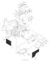 Turbo Engine Front Frame Section Right Side