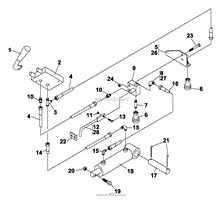 3-Pt Hitch Hydraulics (PT420) 73-70412