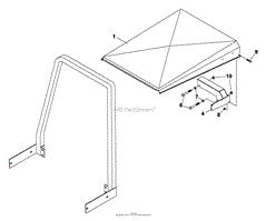 Sun Shade Canopy (SH430) 75-70742