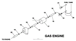 Kubota Fuel System (Gas Engine)