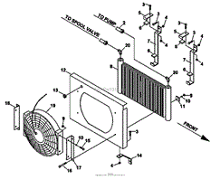 70-073 OPTIONAL HYDRAULIC COOLER