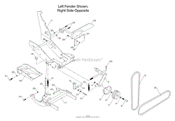 Front Hitch, Front Fenders &amp; PTO Parts