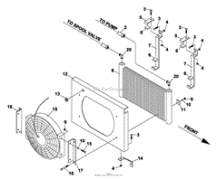 Optional Hydraulic Cooler 70-073