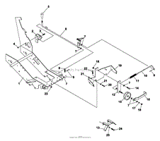 PTO Linkage And Frame-Kohler