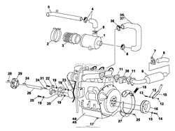 Kubota Engine Assembly