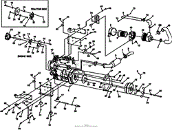 KUBOTA DIESEL ENGINE ASSEMBLY