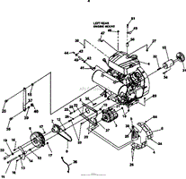 KOHLER GAS ENGINE ASSEMBLY