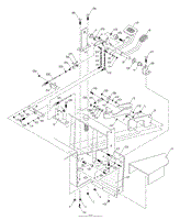 Forward/Reverse Control Pedals (S/N 1274 - )