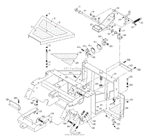 Rear Frame Parts (S/N 1001 - 1273)