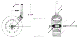 Caster Wheel Assembly