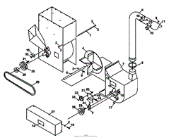 CHIPPER/SHREDDER BLOWER PARTS