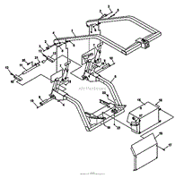 MAIN FRAME &amp; LIFT ARM ASSY