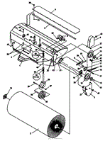 BRUSH MAIN FRAME PARTS