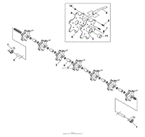 AXLE &amp; DISK ASSEMBLY