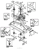 DECK PARTS 72&quot;