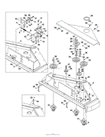 FLIP UP DECK PARTS