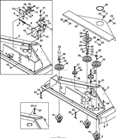 FLIP UP DECK PARTS