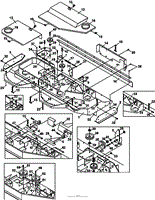 DECK ASSY &amp; SHIELDS