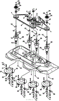 SPINDLE ASSY &amp; DRIVE BELTS