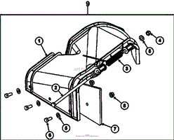 EXTENDED CHUTE ASSY