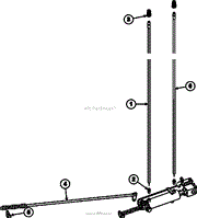 HOSE ASSY AND LINK ROD