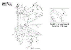 Upper/Lower Frame With Kohler Engine