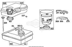 Air Cleaner, Fuel Tank