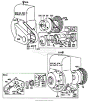 Blower Hsgs,Rewind Starters