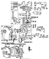 Cylinder,Crankcase,Gear Case