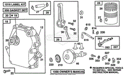 Crankcase Cover,Piston,Cam