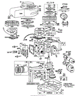 Cylinder, Gears, Mufflers