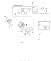 Crankcase Cover/Sump, Crankshaft, Cylinder Head, Piston, Rings, Connecting Rod