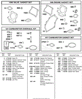 Kits/Gaskets-Carburetor, Kits/Gaskets-Engine, Kits/Gaskets-Valve