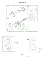 Blower Housing/Shrouds, Rewind Starter/Blower Housing