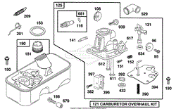 Carburetor Assy, Fuel Tank