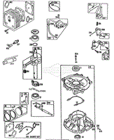 Cylinder, Sump ,Drive Train