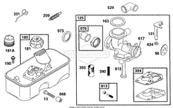 FuelTank, Carburetor Assy.