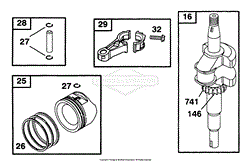 Crankshaft, Piston Group