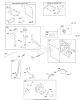 Control, Crankcase Cover/Sump, Exhaust System, Gasket Set - Engine, Gasket Set - Valve, Governor Spring, Lubrication