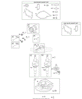 Camshaft, Crankcase Cover/Sump, Crankshaft, Gasket Set - Engine, Gasket Set - Valve, Piston/Rings/Connecting Rod