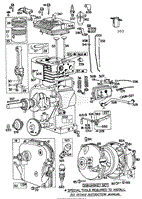 Cyl,Crnkcse,Piston,Gear Case