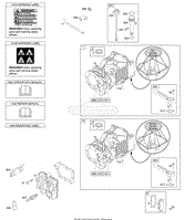 Cylinder, Cylinder Head, Lubrication, Operator&#39;s Manual, Warning Label