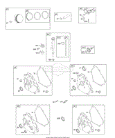 Piston/Rings/Connecting Rod, Crankcase Covers