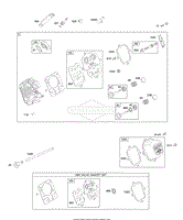 Cylinder Head, Valve Gasket Set