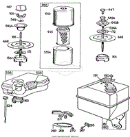 Fuel Tank Assy,Air Cleaner