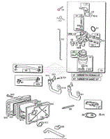 Briggs and Stratton 111702-3047-01 Parts Diagram for Cyl,Oil