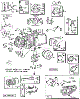 Cyl,Oil Fill,Piston,Mufflers