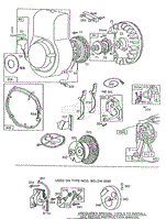 Blower Hsgs,Rewind,Flywheel