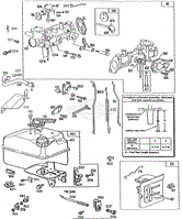 Carburetor &amp; Fuel Tank Assy